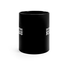 Load image into Gallery viewer, Entrepreneurs Kick Ass® 11oz Black Ceramic Mug
